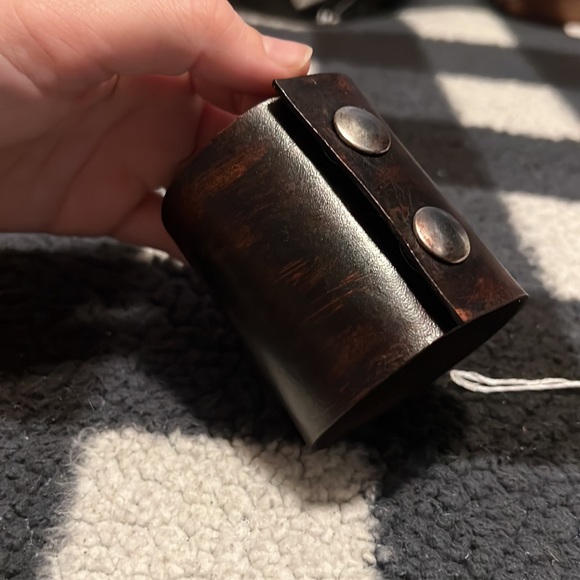 Leather Cuff - Picture 3 of 4